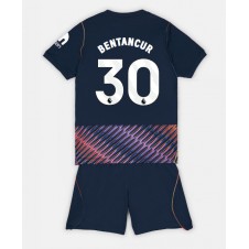 Tottenham Hotspur Rodrigo Bentancur #30 Bortaställ Barn 2026-27 Korta ärmar (+ Korta byxor)